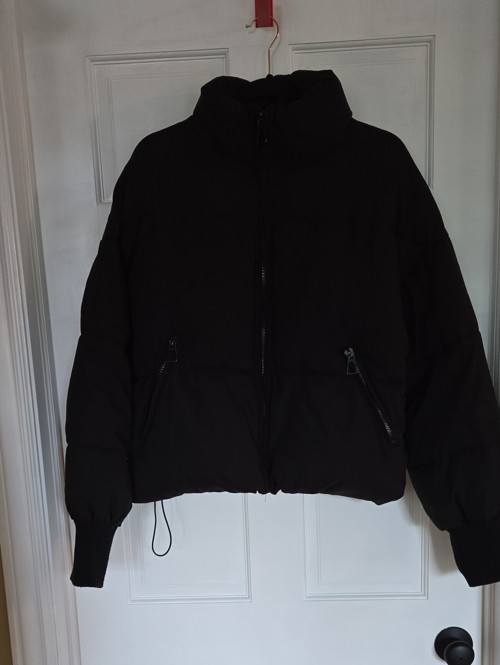 Black Puffer Jacket - Women's Insulated Coat